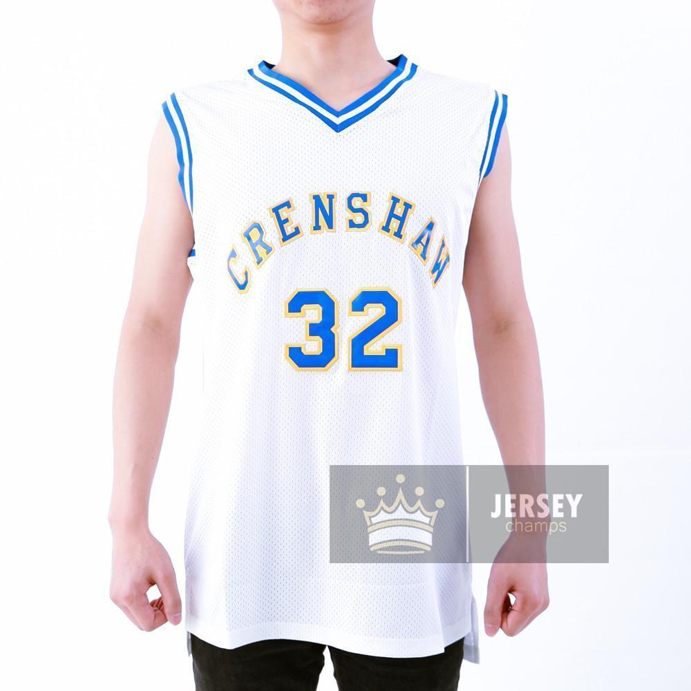 Monica Wright #32 Crenshaw Basketball Jersey Stitched - Jersey Champs - Custom Basketball, Baseball, Football & Hockey Jerseys